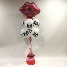 Lips and XO prints